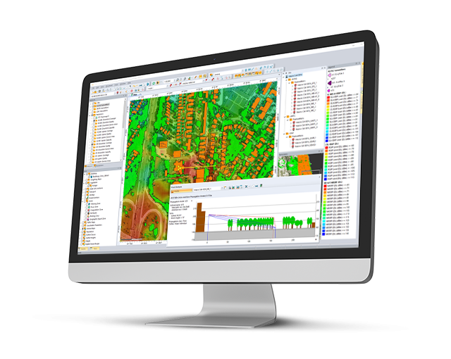 Aster ray-tracing propagation model prediction