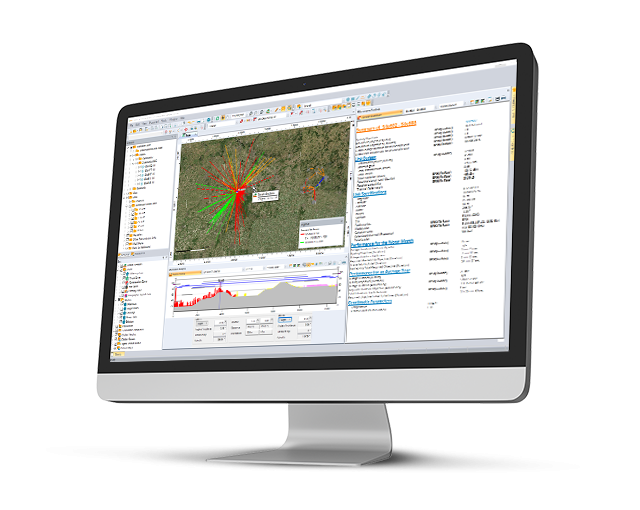 Atoll Microwave link design and path profile analysis
